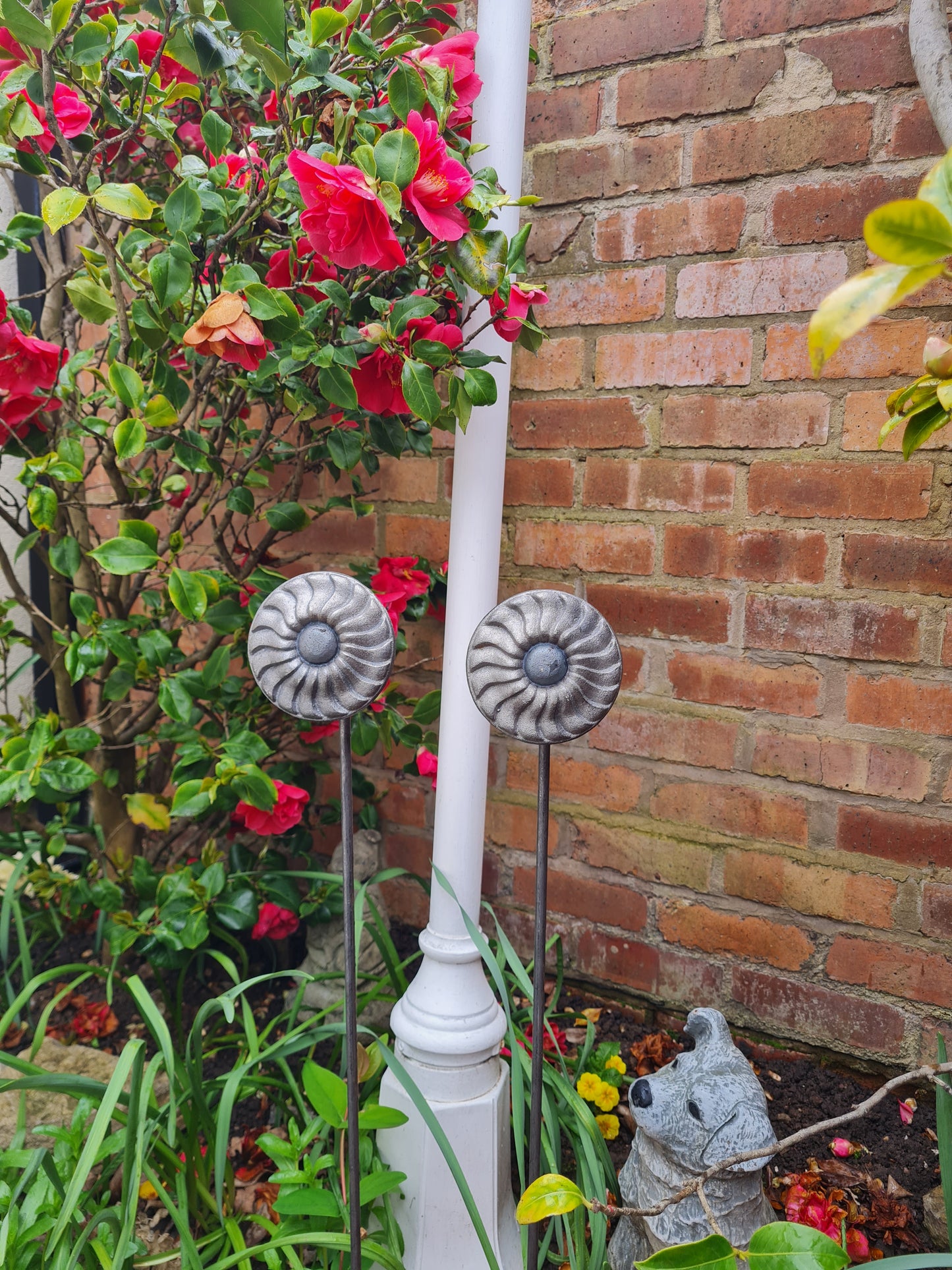 Sun Style Plant Support Stakes | Garden Plant Support | Decorative plant Stakes | Metal Garden Art