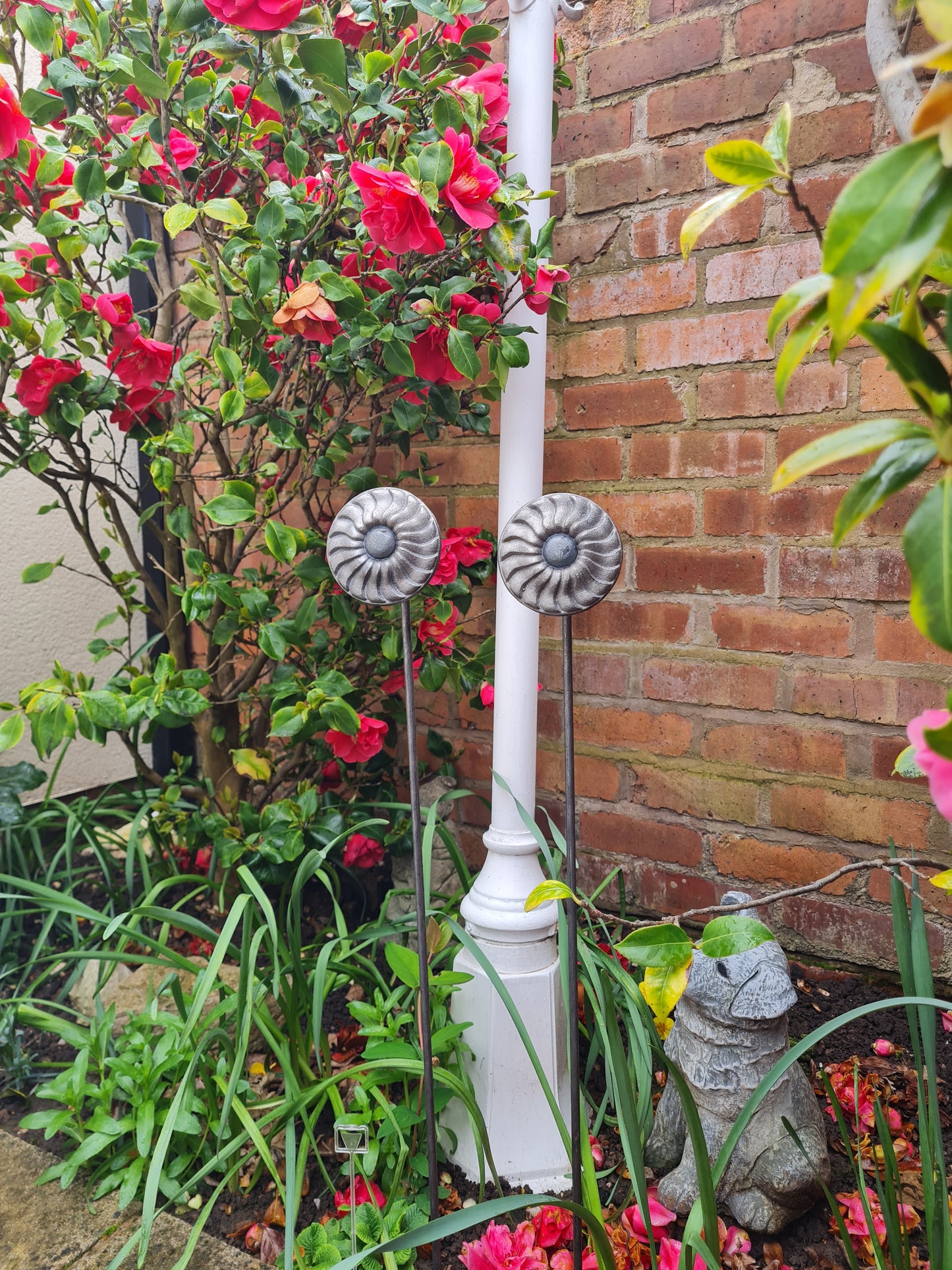 Sun Style Plant Support Stakes | Garden Plant Support | Decorative plant Stakes | Metal Garden Art