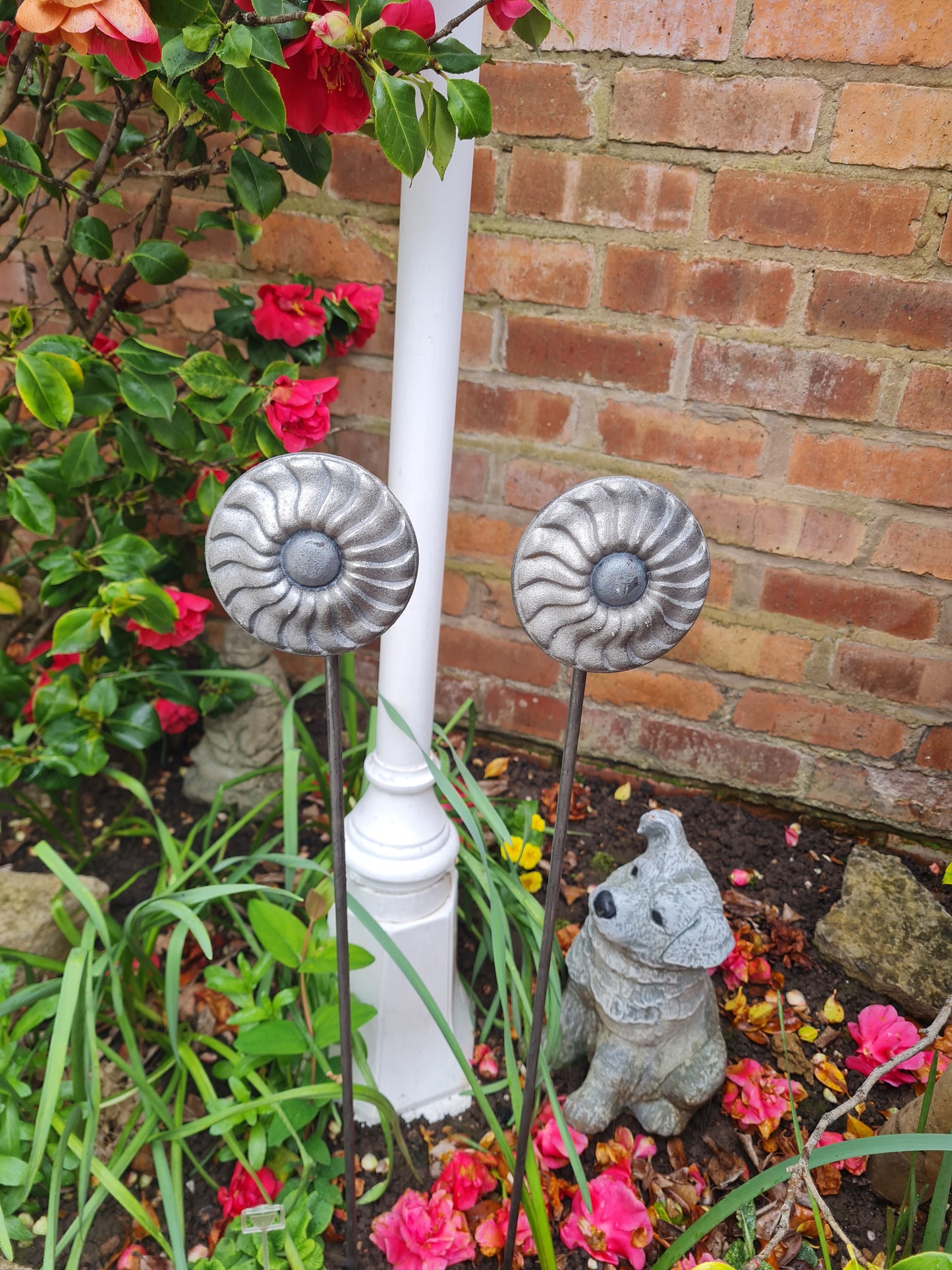 Sun Style Plant Support Stakes | Garden Plant Support | Decorative plant Stakes | Metal Garden Art