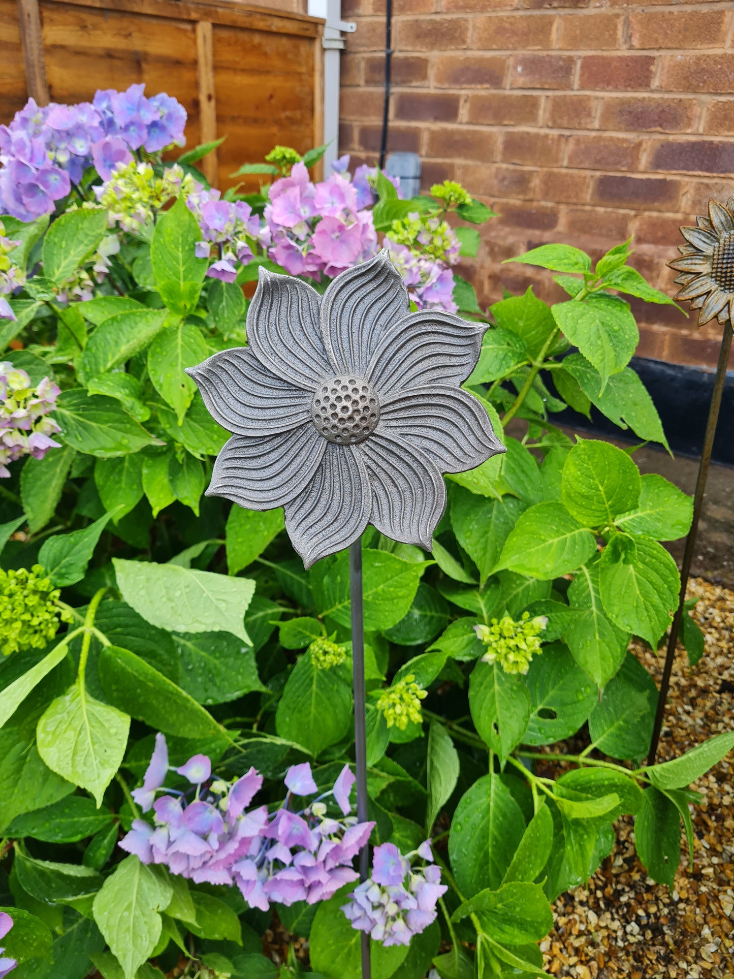 Large Flower Plant Support Stakes | Garden Plant Support | Decorative plant Stakes | Metal Garden Art