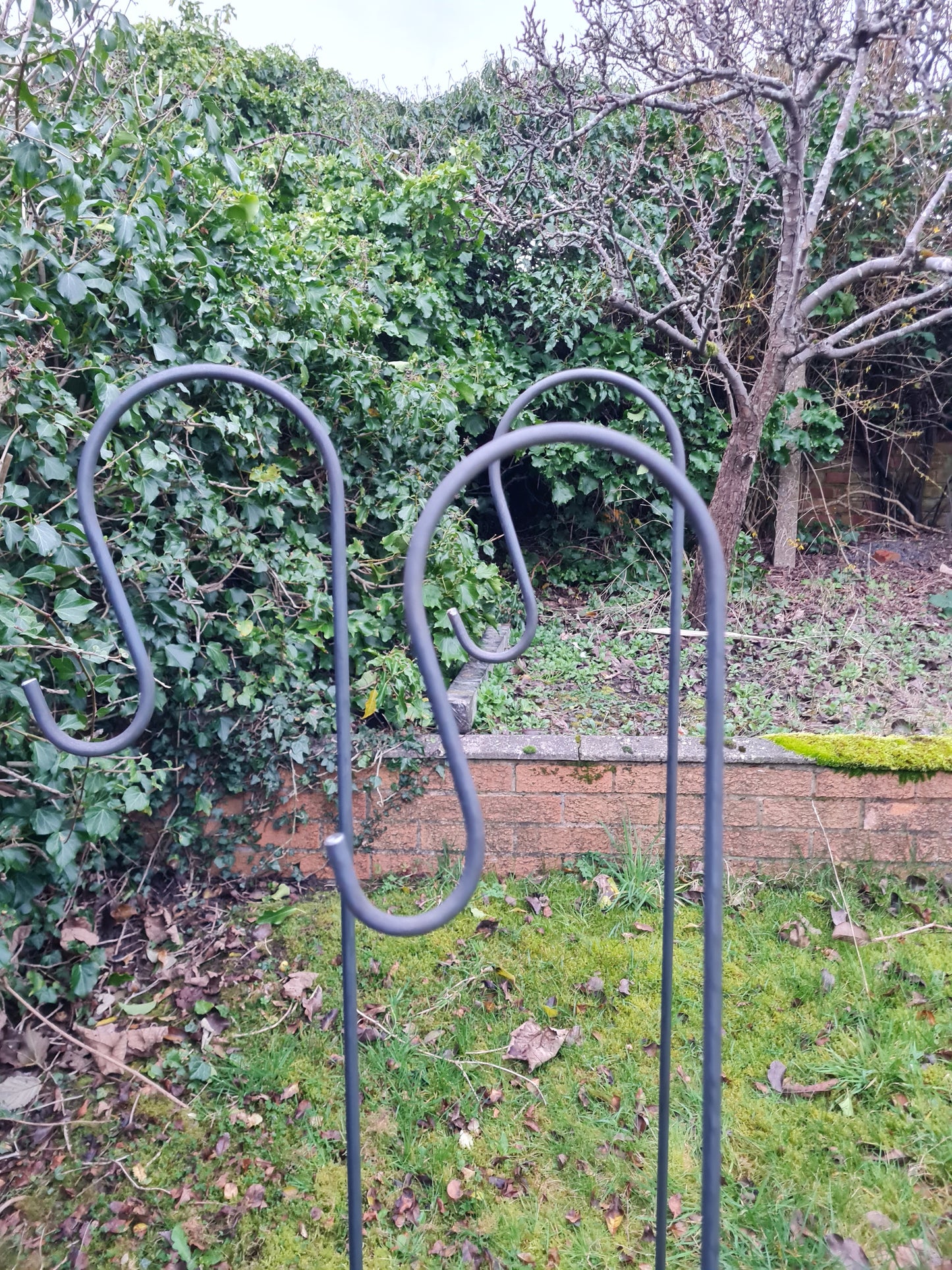 Handmade Shepherd's Crooks | Garden Hooks | Rustic Light Hangers | Garden Lantern Hooks