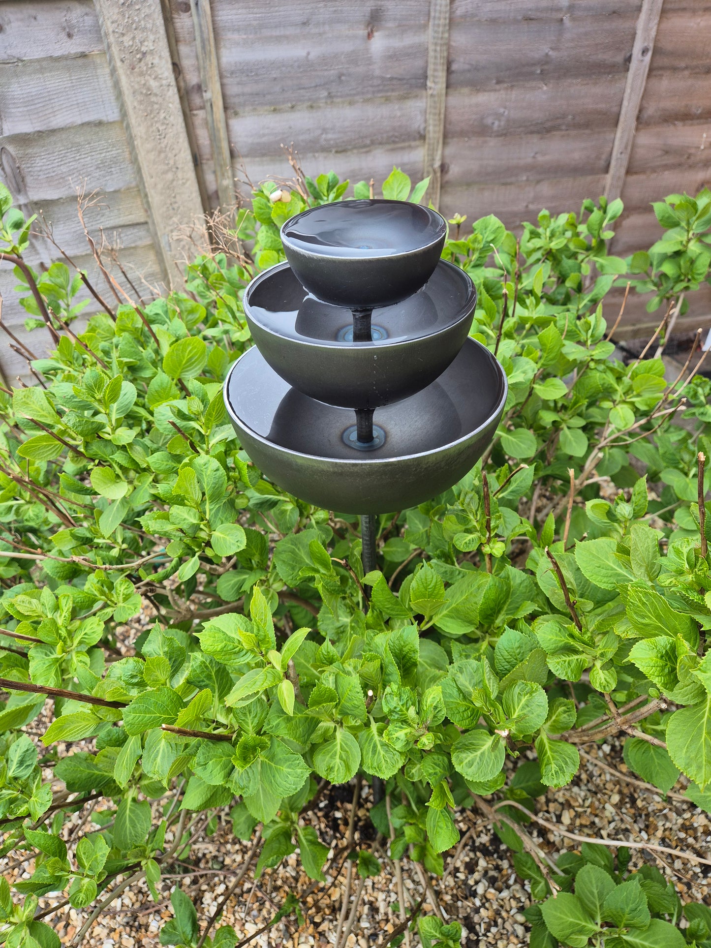 Extra Large Rain Catcher Waterfall | Outdoor Garden Water Feature | Decorative Rain Catching Ornament | Garden Water Fountain