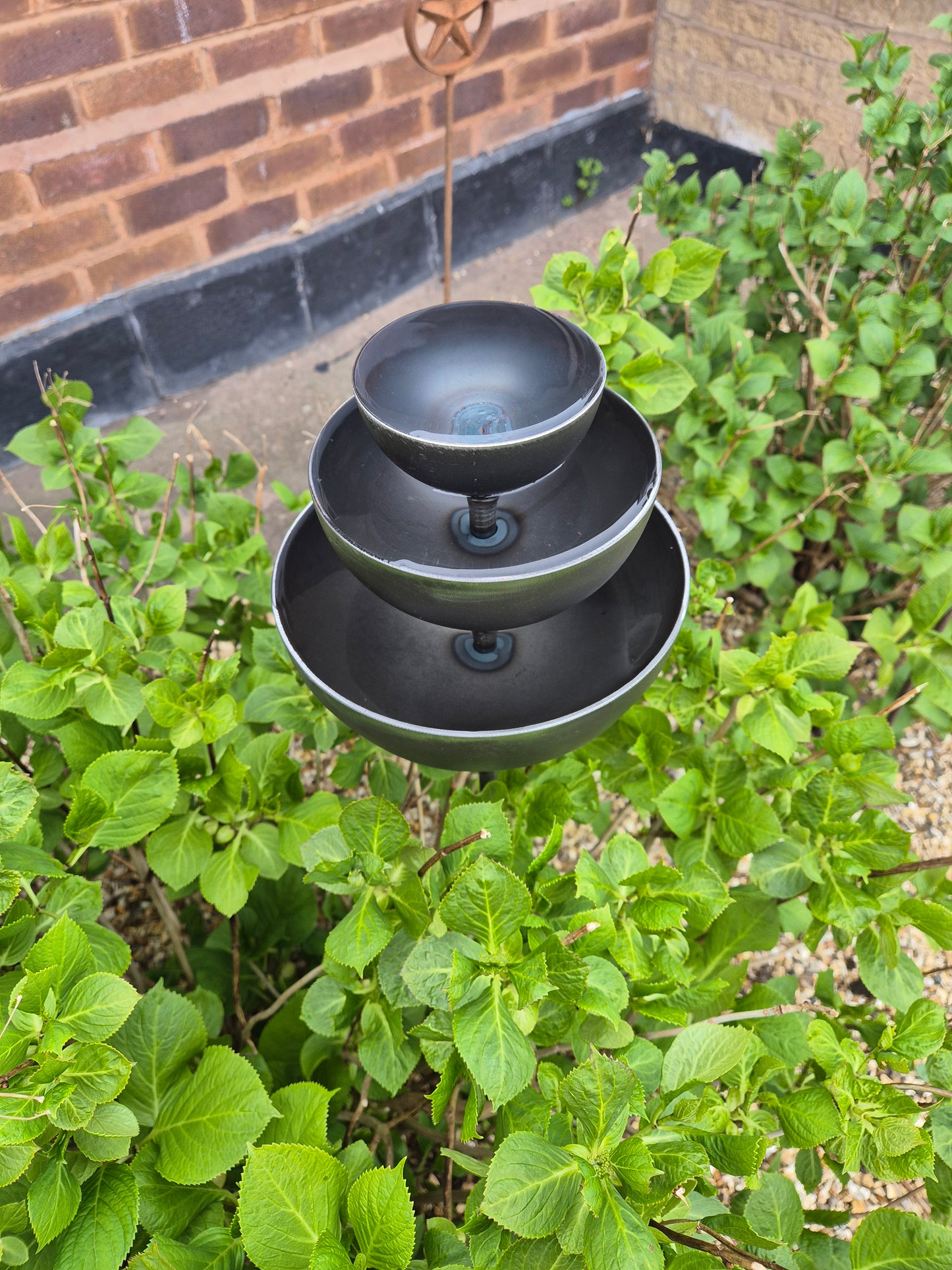 Extra Large Rain Catcher Waterfall | Outdoor Garden Water Feature | Decorative Rain Catching Ornament | Garden Water Fountain