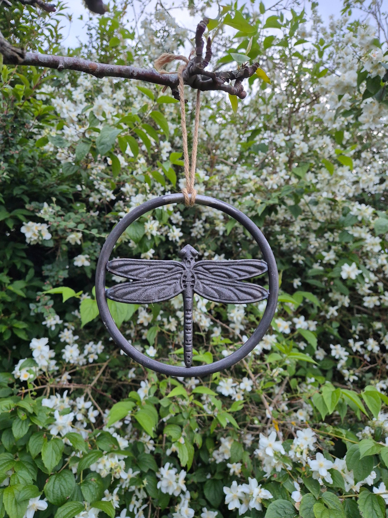 RUSTY METAL TREE AND WALL HANGERS