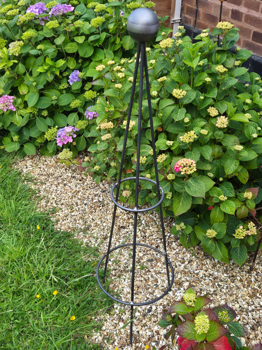 Obelisk garden structure plant support