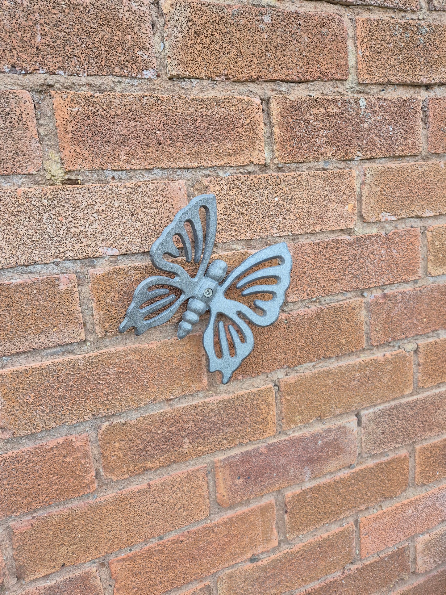 Metal Butterfly | Garden Wall Art | Wall Decoration | Rustic Outdoor Ornament