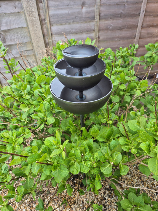 Extra Large Rain Catcher Waterfall | Outdoor Garden Water Feature | Decorative Rain Catching Ornament | Garden Water Fountain